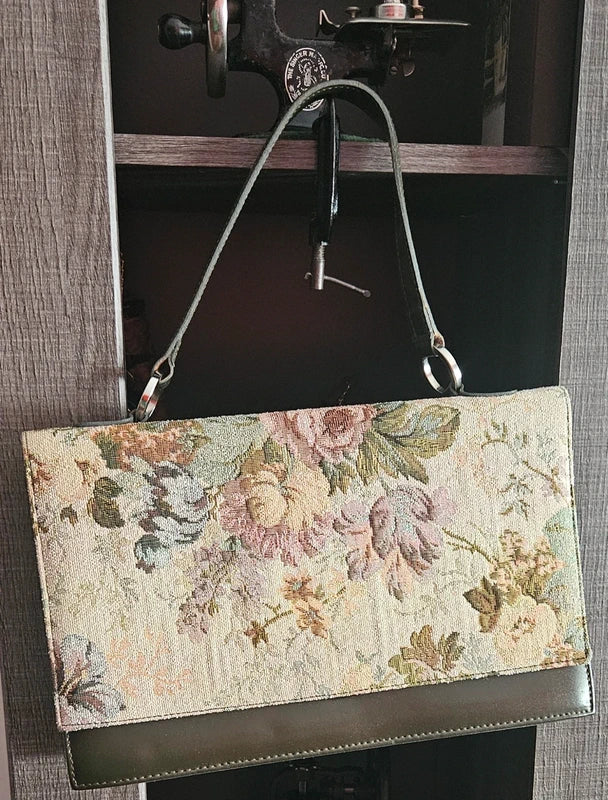 Bolso de mano vintage Carmela Rosso !!