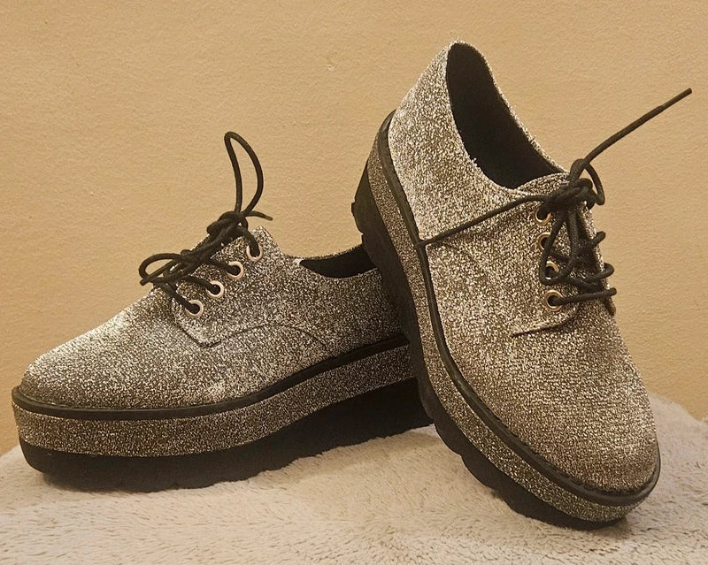Plataforma estilo glitter N-37