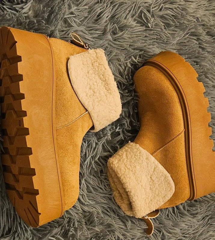 Botas de nieve con Botas de nieve con plataformal