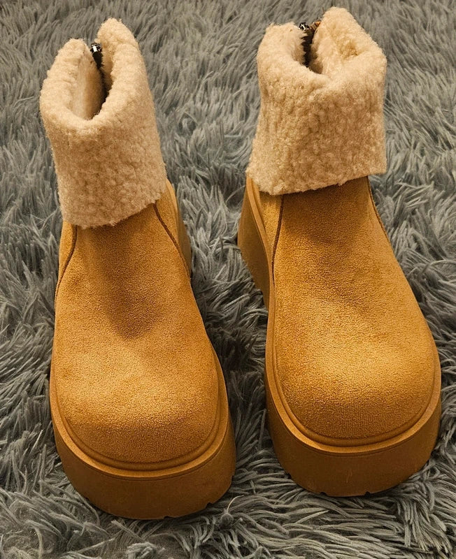 Botas de nieve con Botas de nieve con plataformal