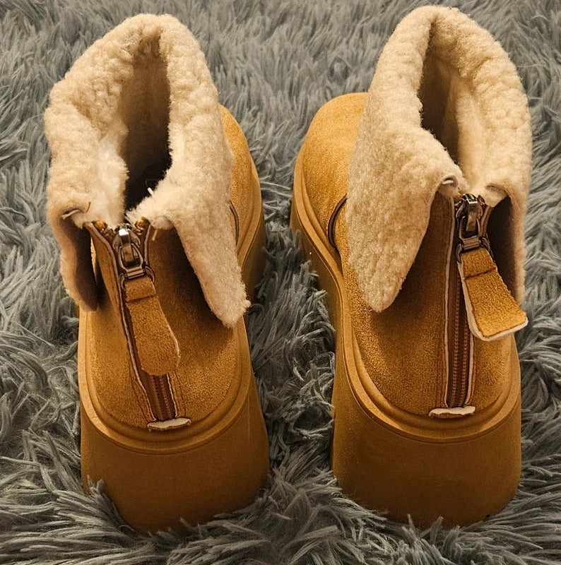 Botas de nieve con Botas de nieve con plataformal