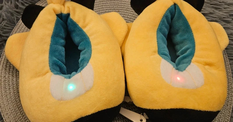 Zapatillas de casa con luces