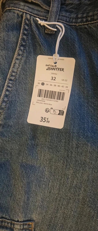 Jeans Cargo Jennyfer 6 Bolsillos