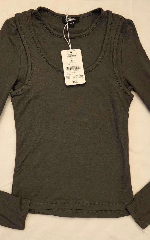 Camiseta Jennyfer doble capa