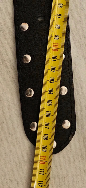 Faja ancha tachas hebilla semicírculo