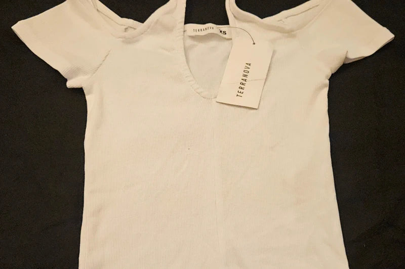 Camiseta Terranova T-XS Blanca