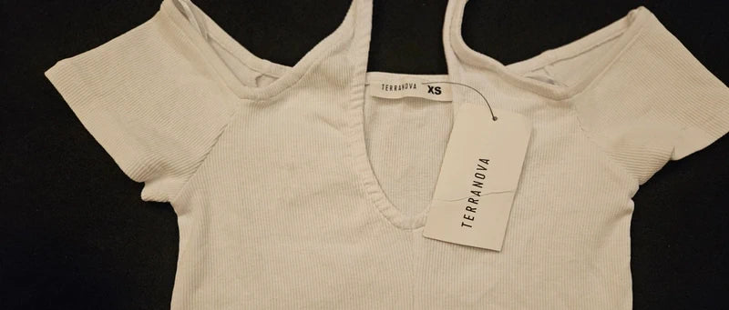 Camiseta Terranova T-XS Blanca