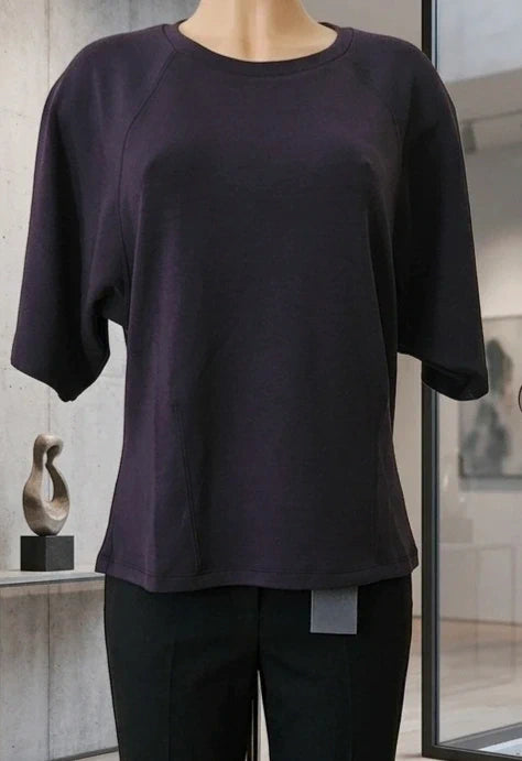 Camiseta Pull&Bear manga corta tacto suave azul