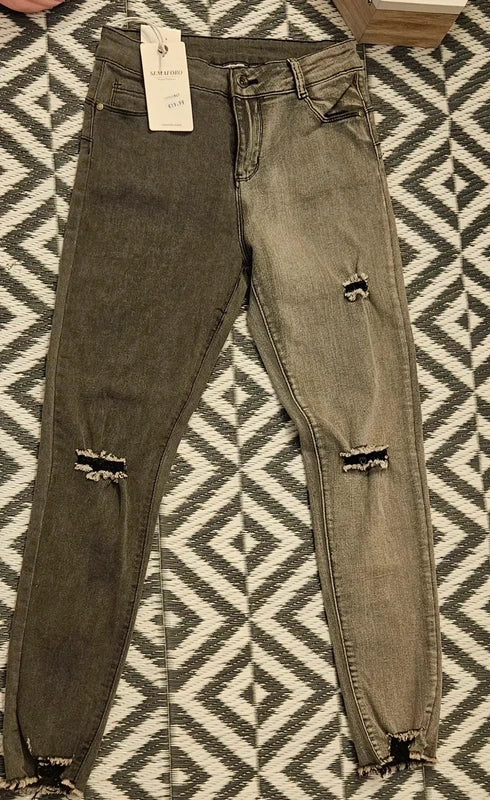 Pantalones vaqueros pitillo tiro alto originales