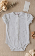 Body Zara bebé manga corta estampado