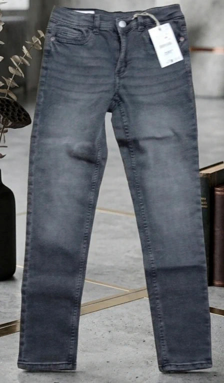 Pantalones vaqueros Zara niños gris