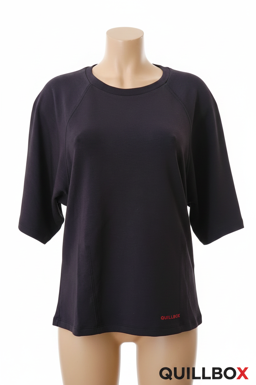 Camiseta Pull&Bear manga corta tacto suave azul