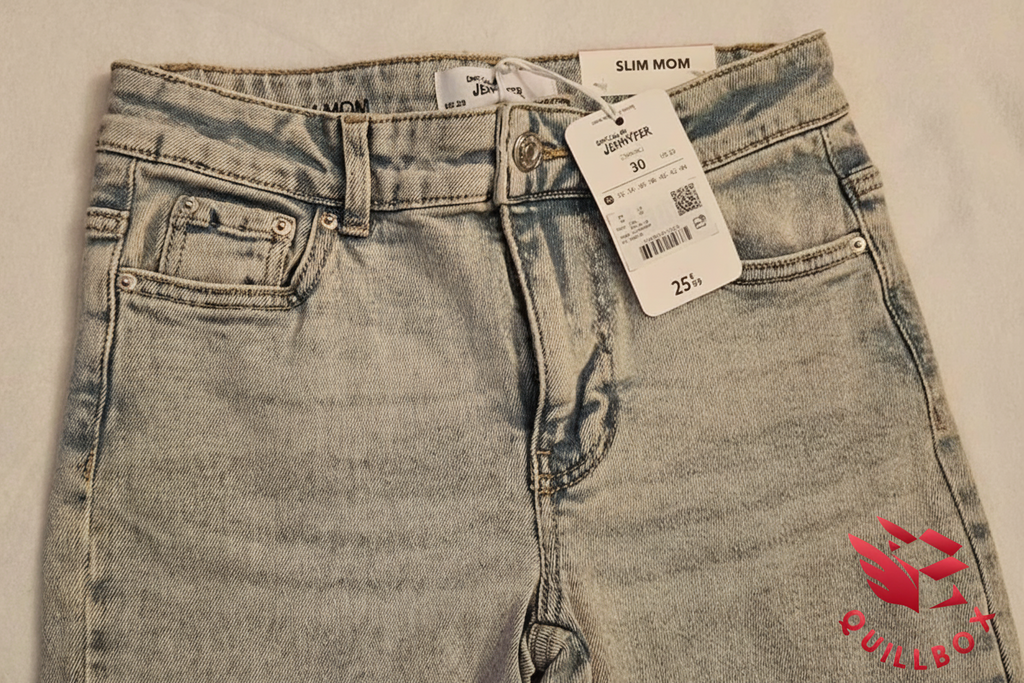 Pantalones vaqueros Mom slim Mango