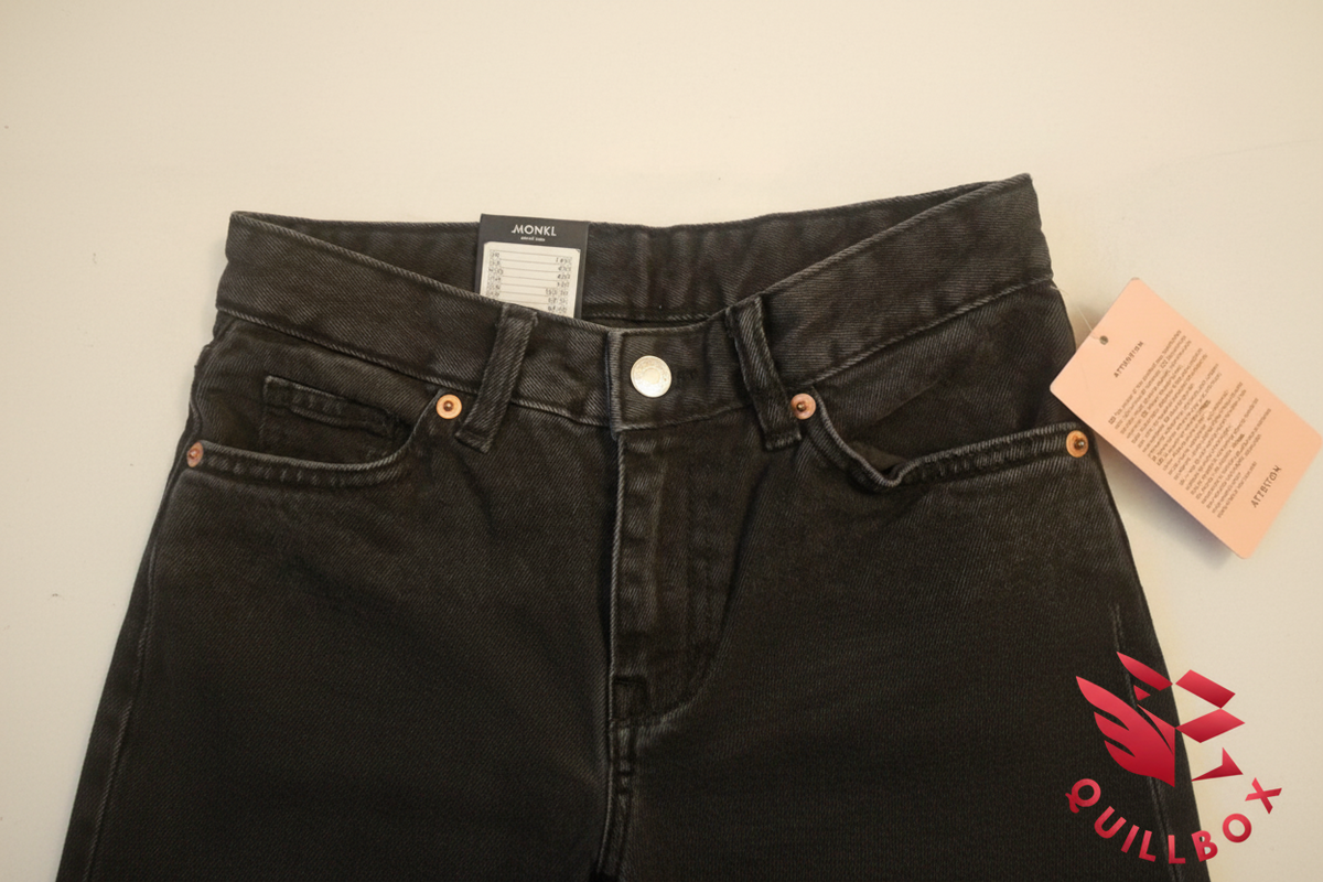 Pantalones vaqueros Monki negros mujer