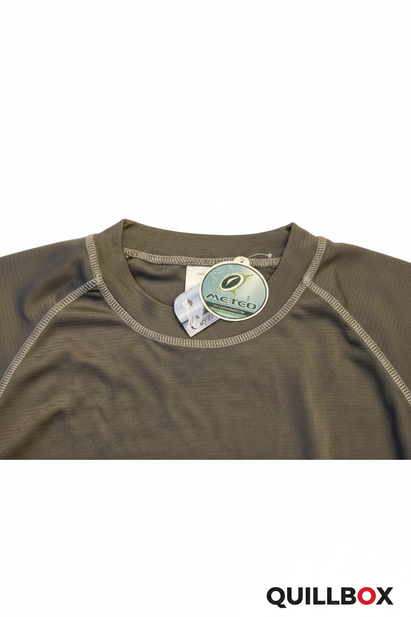 Camiseta térmica manga larga METEO verde finita!