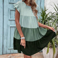 Vestido Smock fruncido de gasa !!