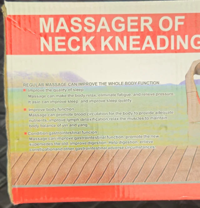 Masajeador de cuello y espalda