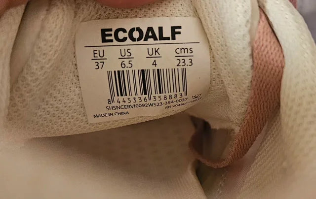 ECOALF Women's Trainers Size 37 Dusty Pink