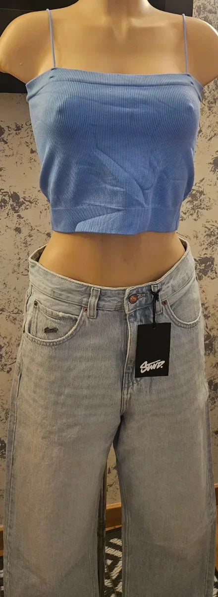 Conjunto STWD Crop Top y Vaqueros