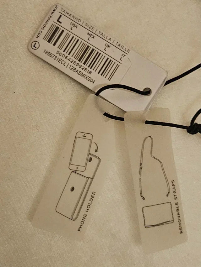Parfois printed crossbody mobile bag