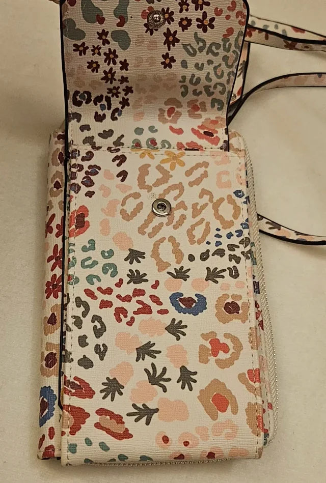 Parfois printed crossbody mobile bag
