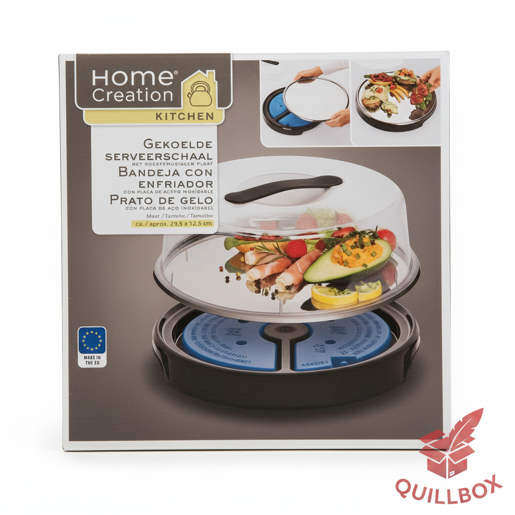 Caja frontal Home Creation Kitchen GEKOELDE SERVEERSCHAAL Made in EU