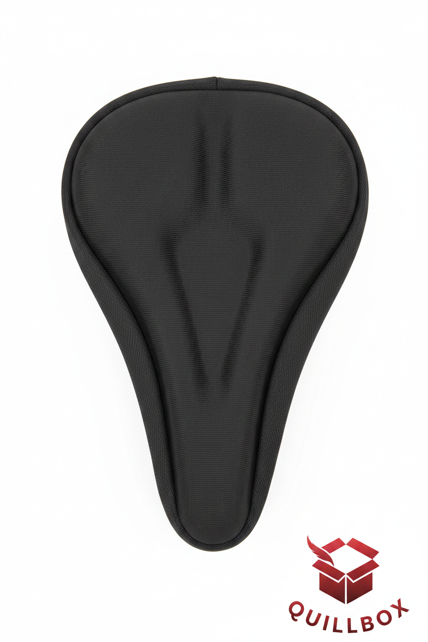 Funda sillín bicicleta GEL - vista superior canal alivio de presión