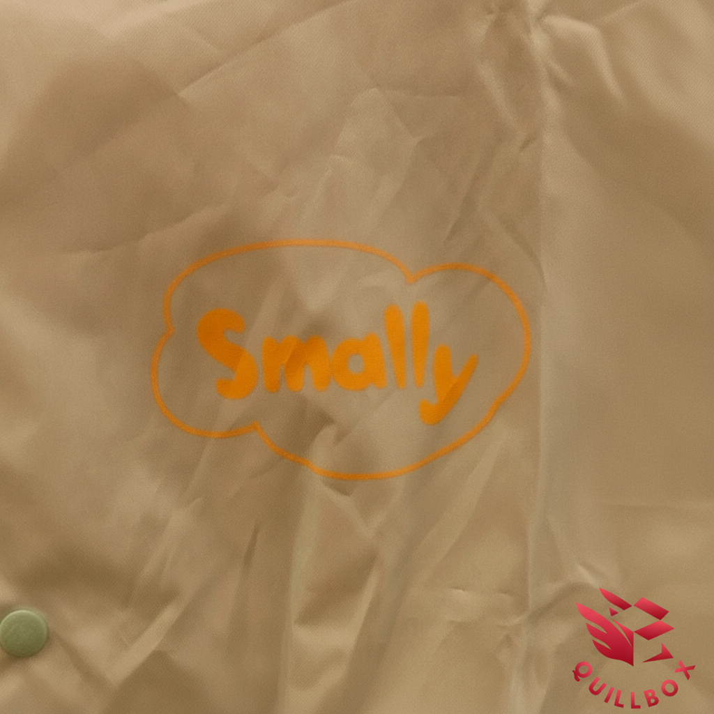 Chubasquero dinosaurio - logo Smally