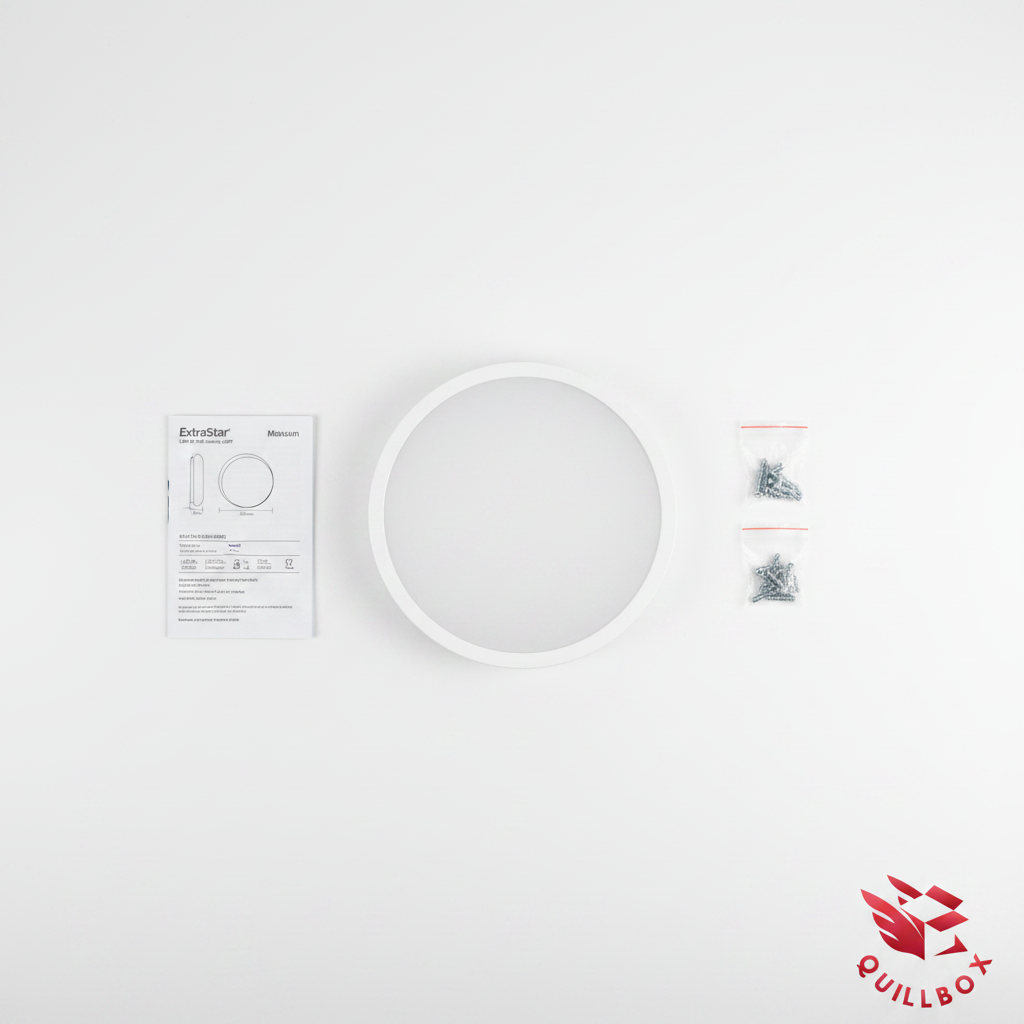Plafón LED WiFi ExtraStar D260DWIFI - accesorios incluidos