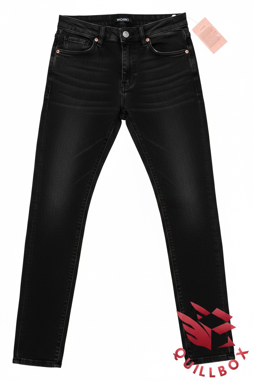 Pantalones vaqueros Monki negros mujer
