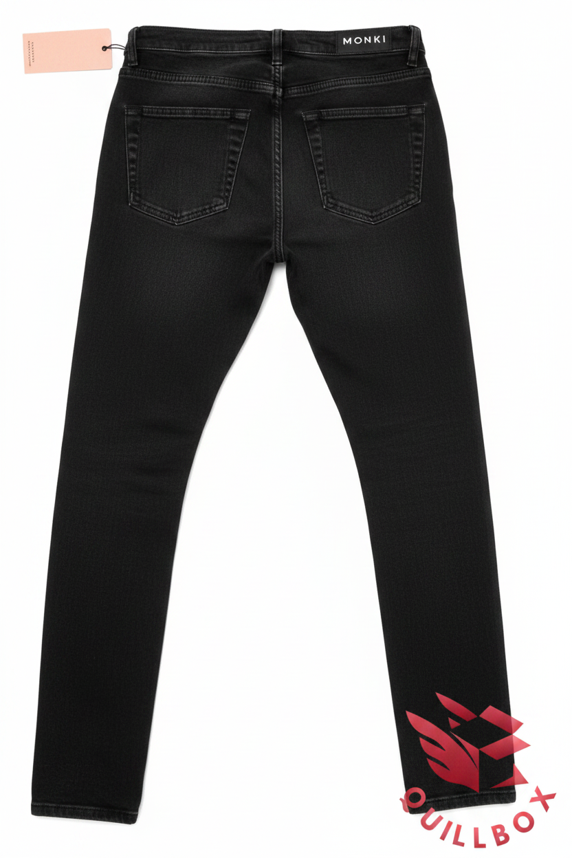 Pantalones vaqueros Monki negros mujer