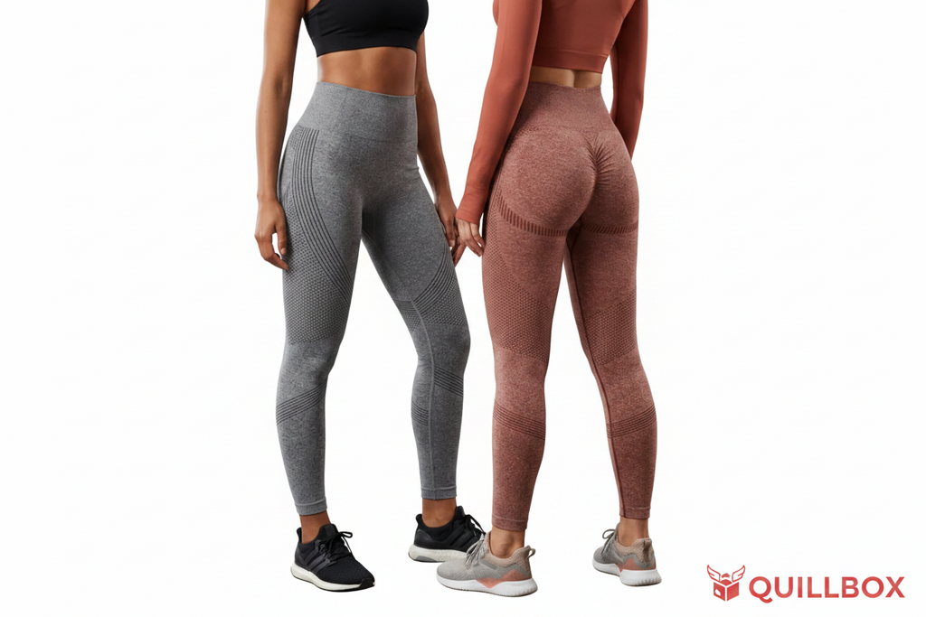2 Leggings Yoga Rayas Sin Costuras T-S