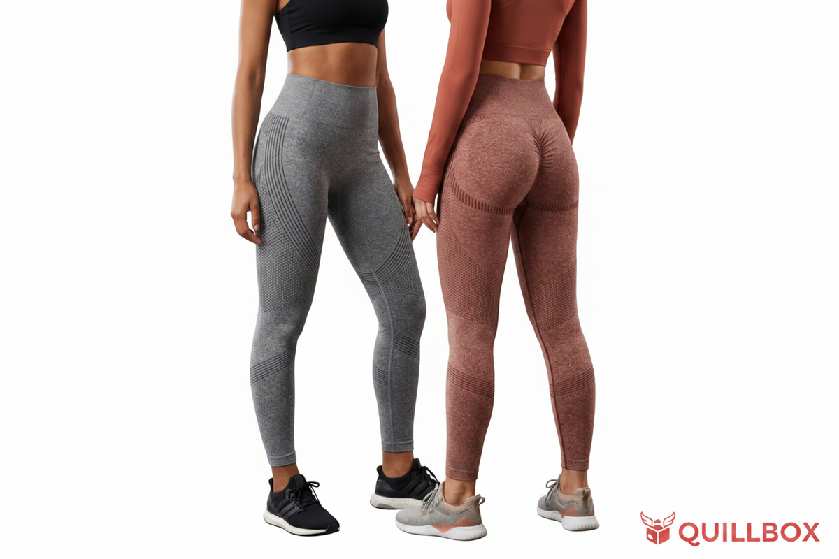 2 Leggings Yoga Rayas Sin Costuras T-S