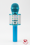 Micrófono Karaoke Azul y Blanco