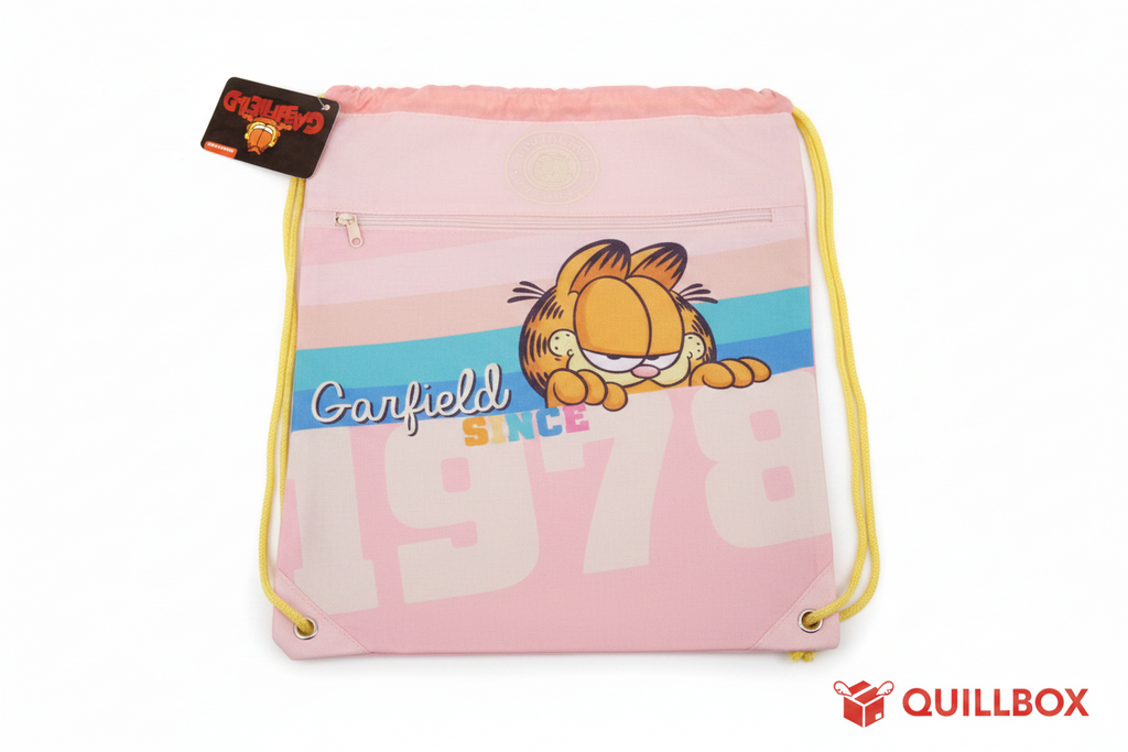 Garfield Backpack, Drawstring Bag and Pencil Case Set
