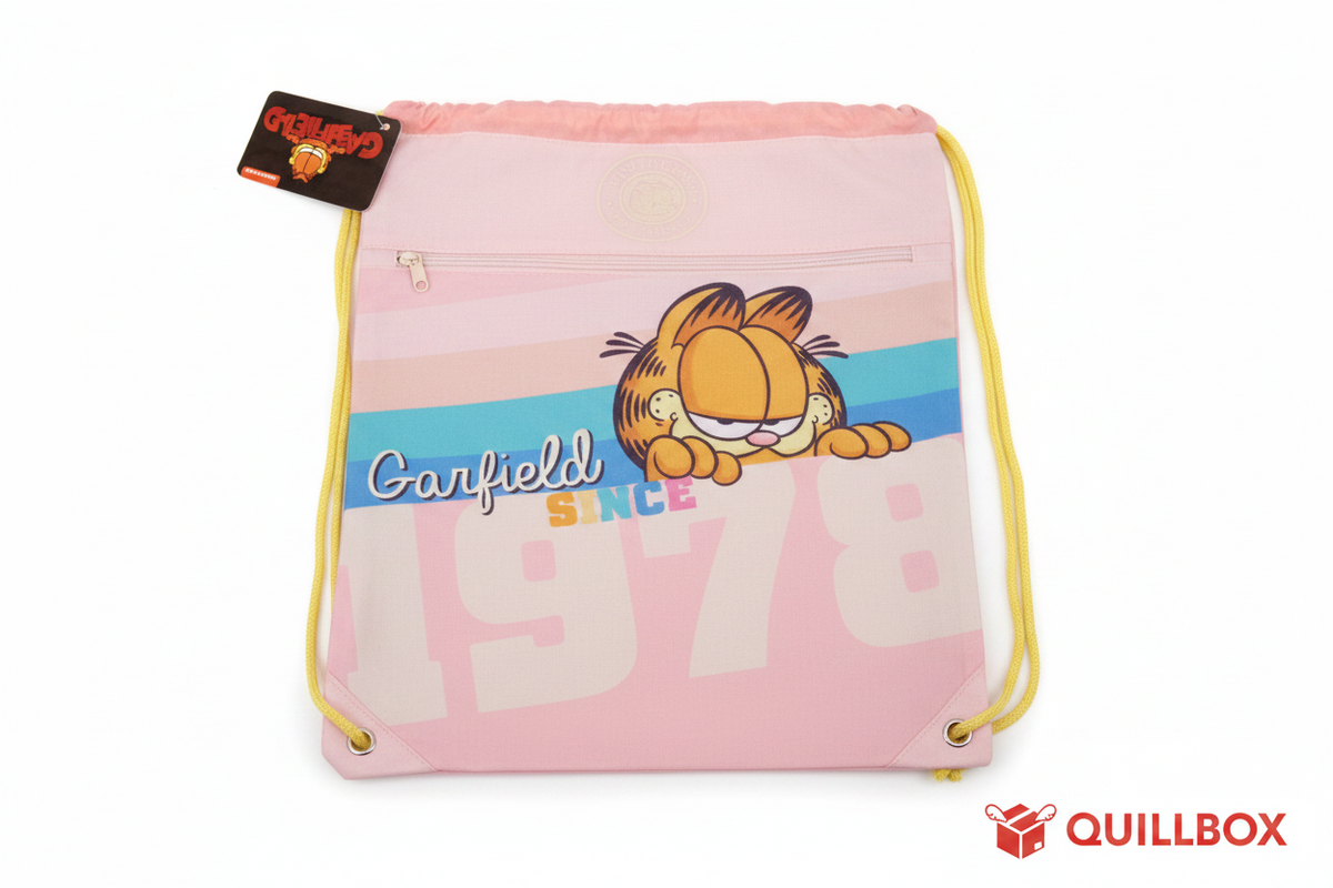 Garfield Backpack, Drawstring Bag and Pencil Case Set