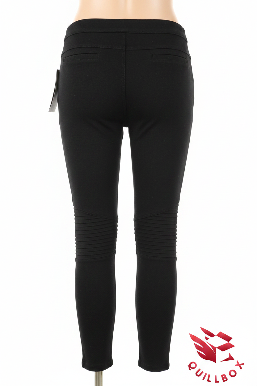 Black skinny/jegging pants