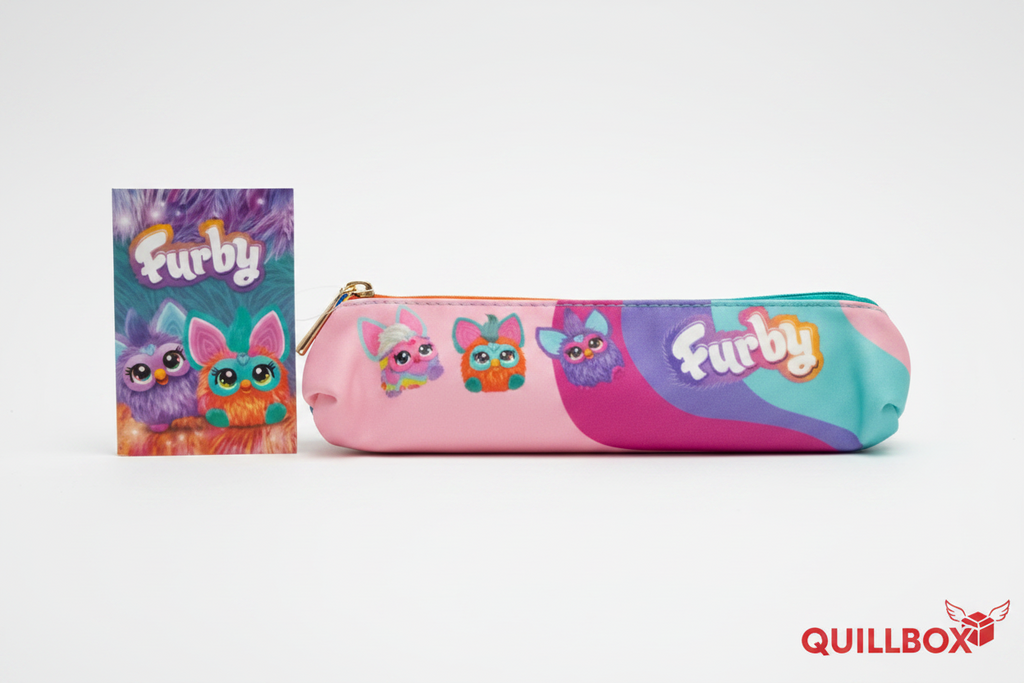 Furby tubular pencil case