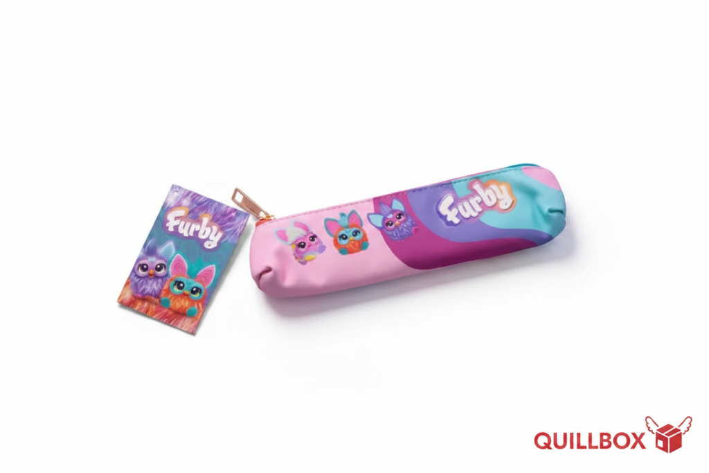 Furby tubular pencil case