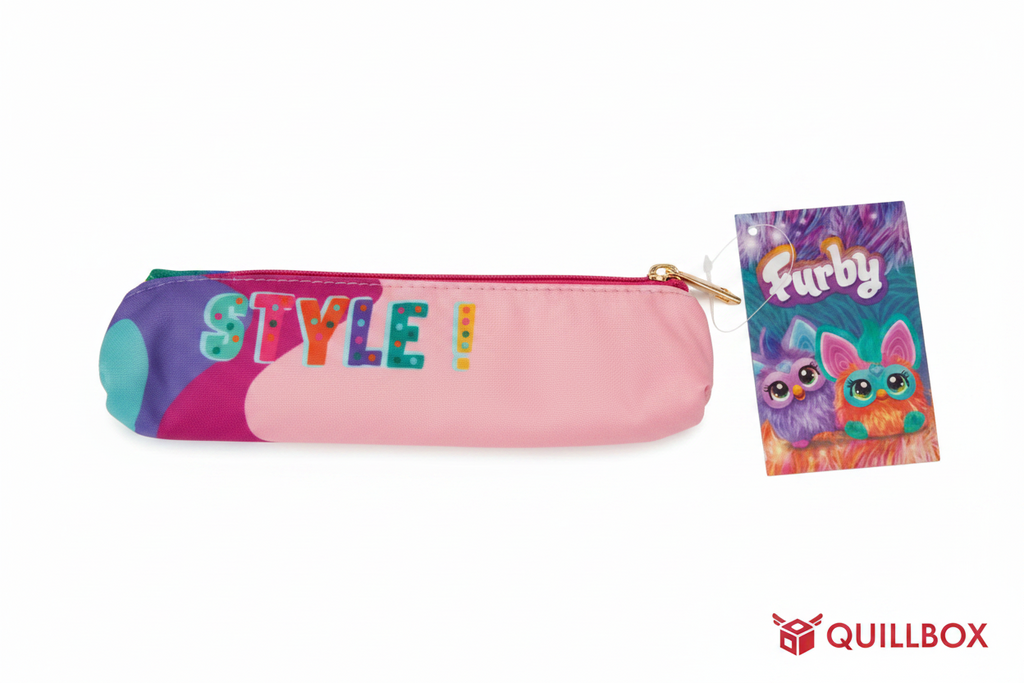 Furby tubular pencil case