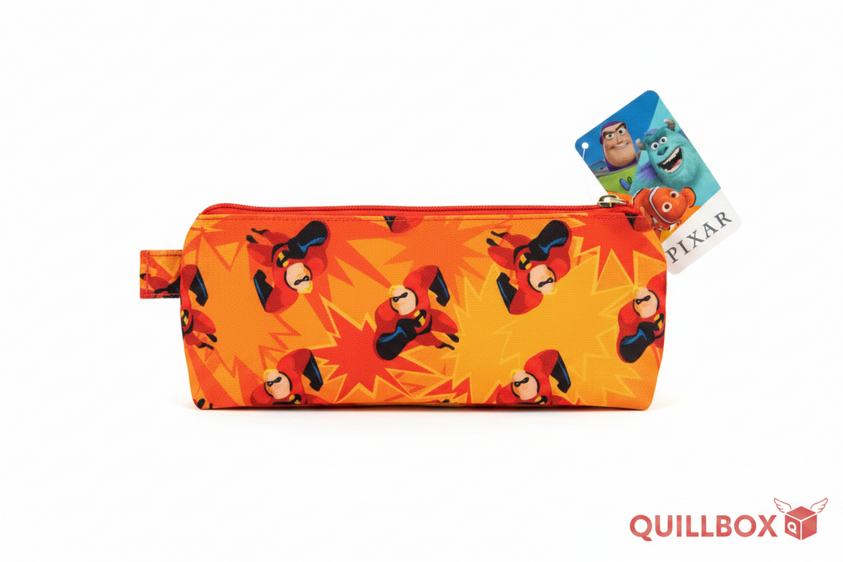 Incredibles Red School Pencil Case