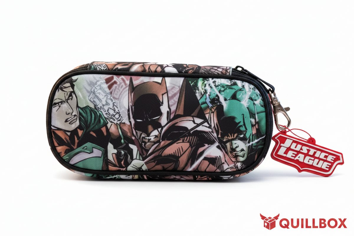 Batman Justice League Double Pencil Case