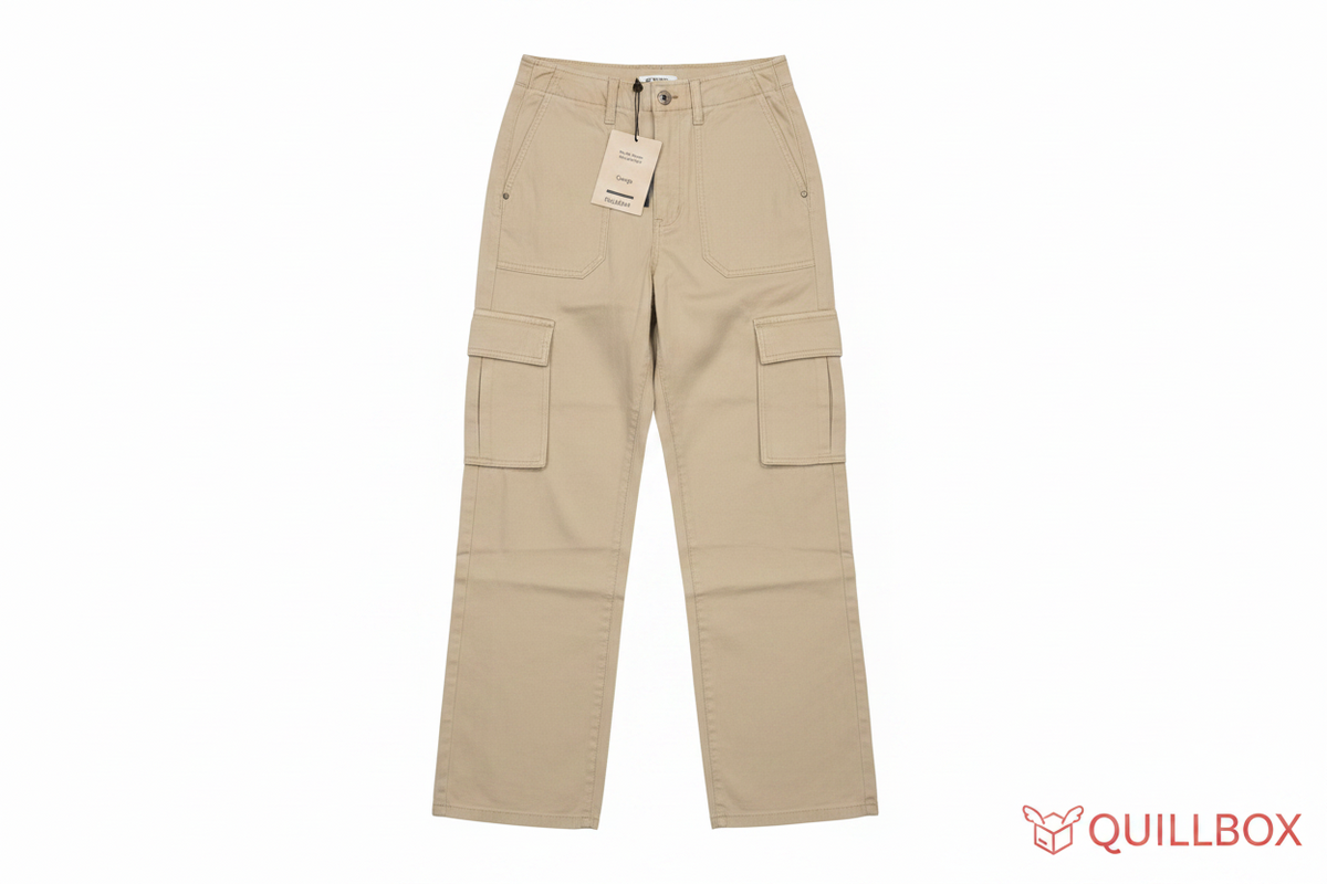 Pull&Bear beige cargo pants