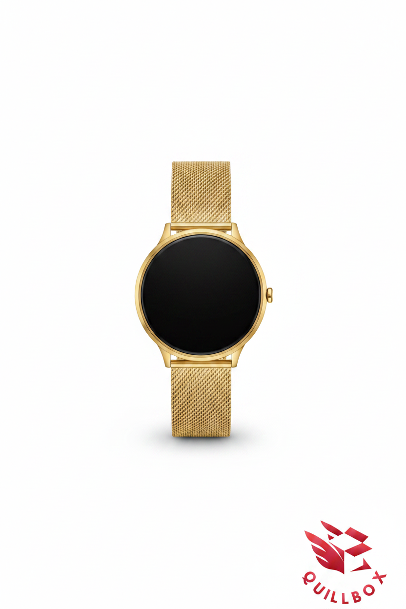 Reloj Inteligente Dorado