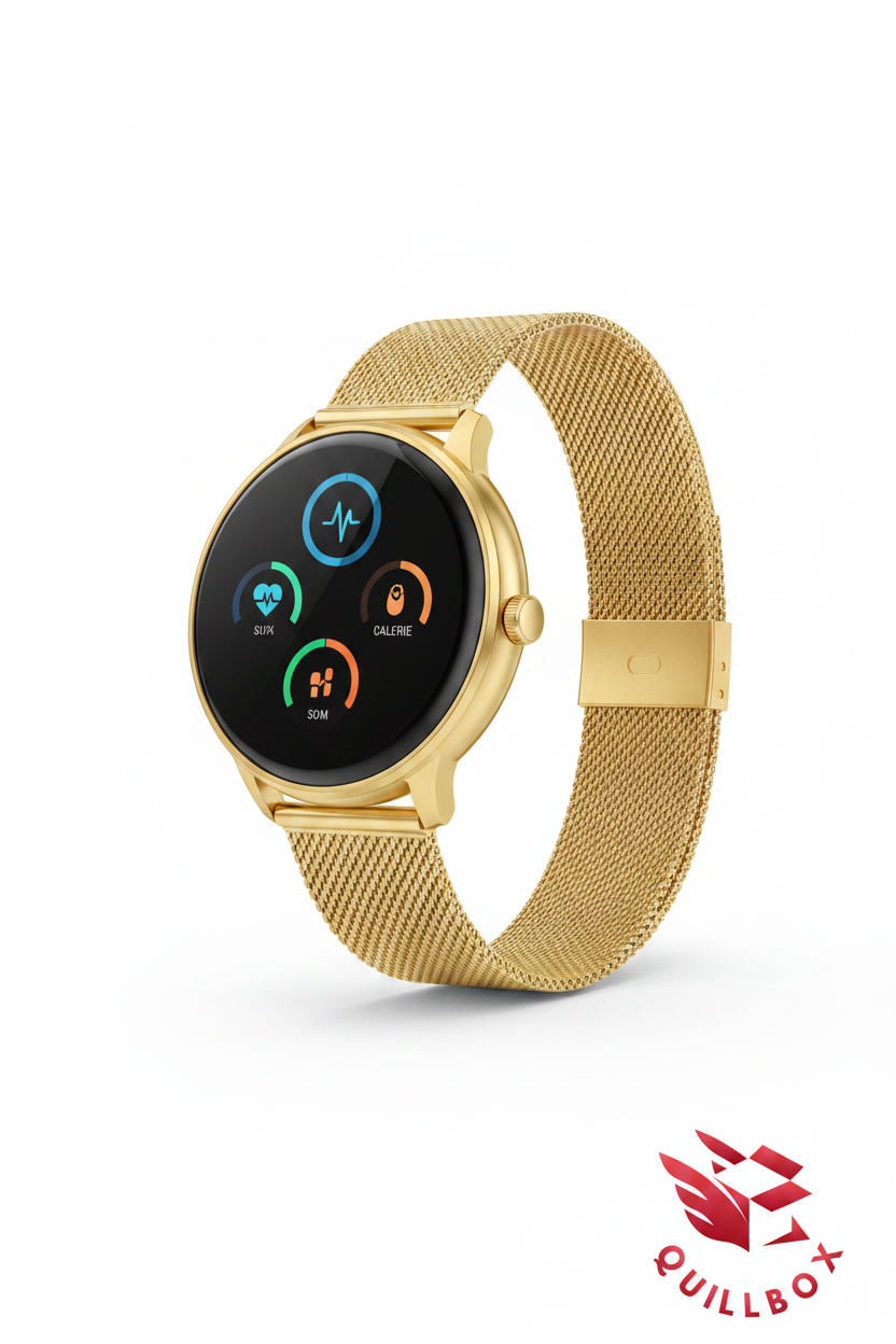 Reloj Inteligente Dorado