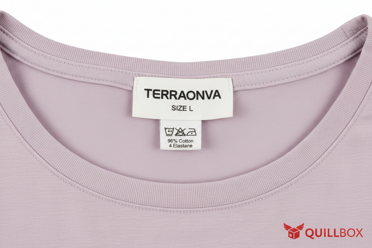 Cut-Out Pastel Lilac One-Size T-Shirt