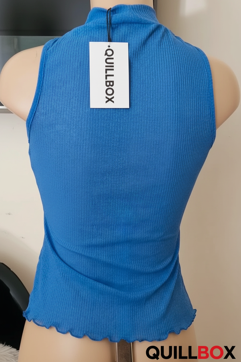 Top azul Pull&Bear