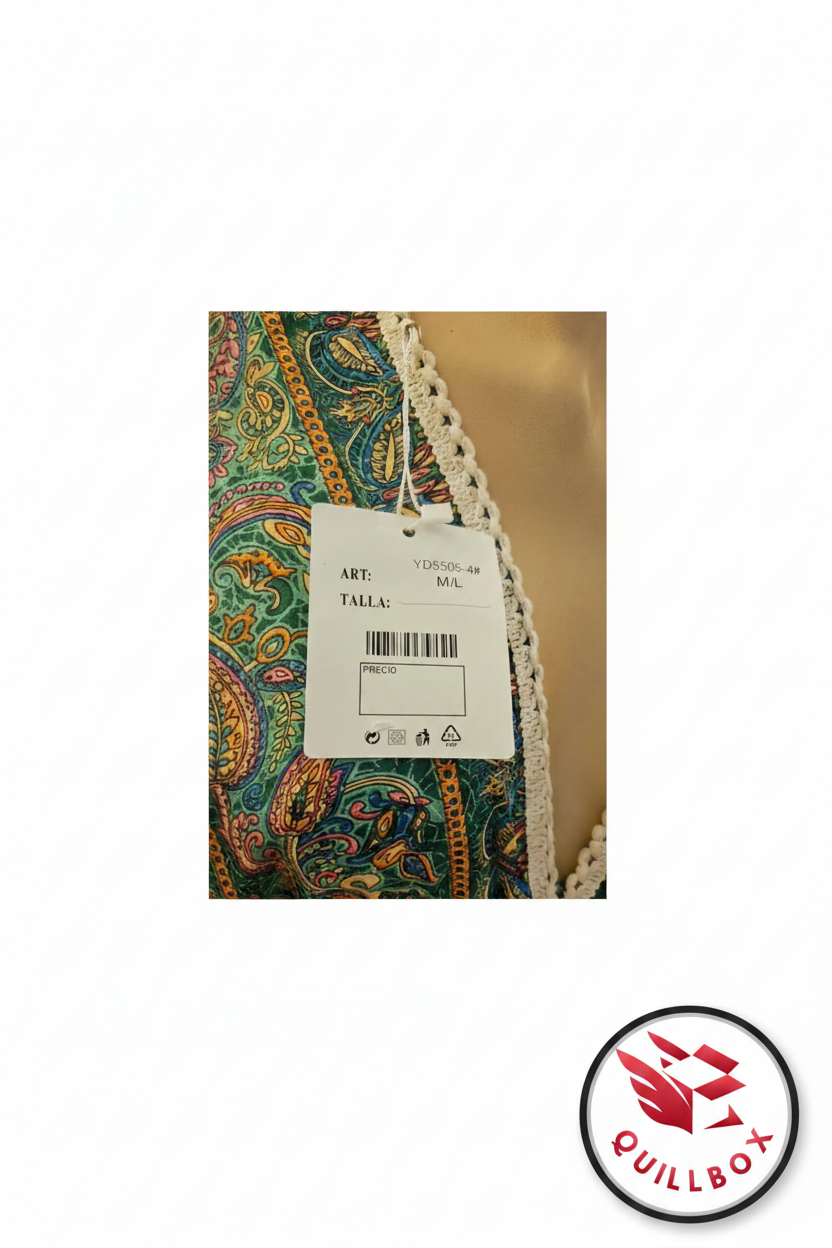 Vestido Boho Chic Estampado Paisley